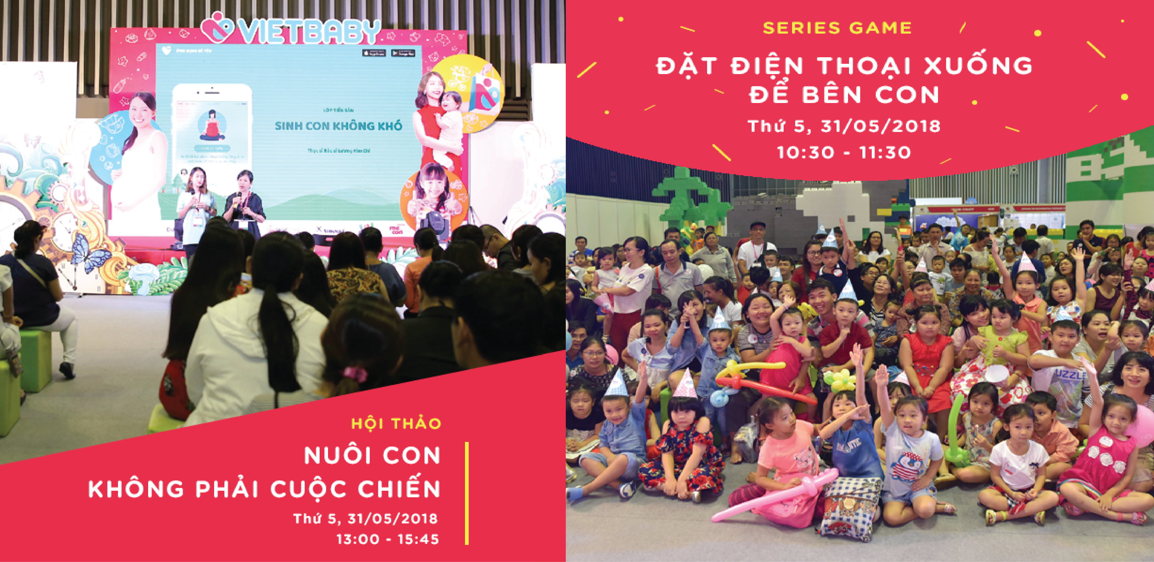 Hoi thao - Workshop - Minigame dac sac tai Vietbaby 2018 1